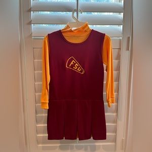 FSU Seminoles girls cheerleading outfit